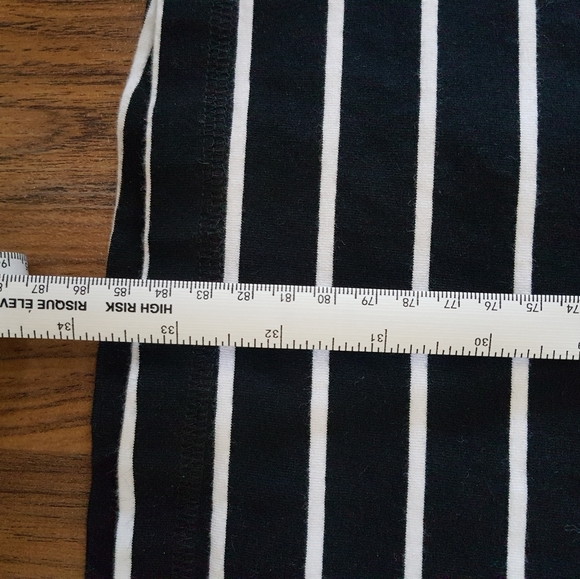 Lauren Nautical Maxi skirt, Dark Navy/black 99% cotton, t-shirt stretch - Picture 3 of 9